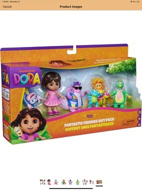 Nickelodeon Dora Fantastic Friends Gift Pack - Pink Playset